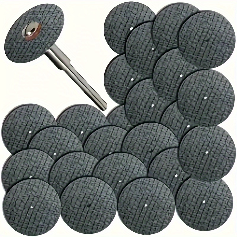 Cordless Rotary Tool Kit Accessories - Disque à tronçonner converasif avec mandrins,