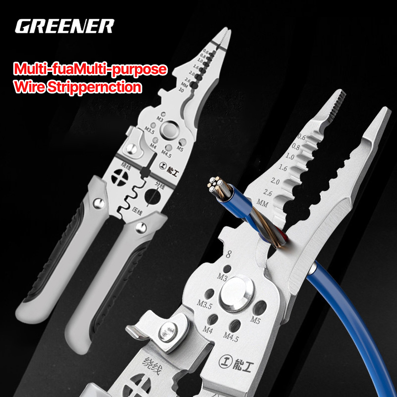 Automatic Wire Stripper Cutter - Pince à dénuder, sertir et couper