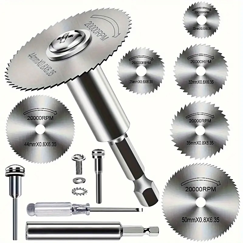 Cordless Rotary Tool Kit Accessories - Lames de scie en acier rapide