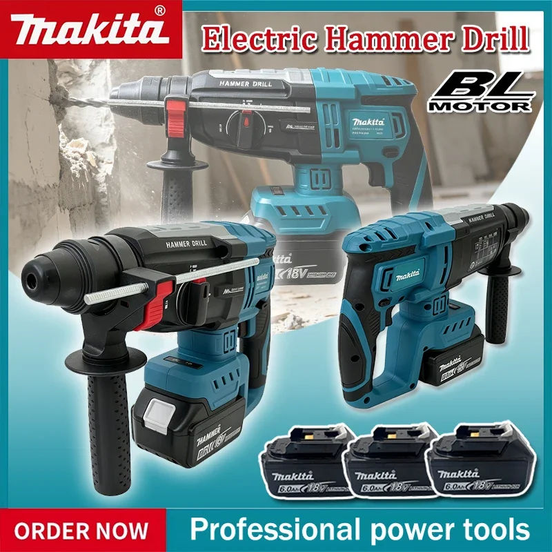 Brushless Cordless Electric Drill 18V - Makita – perceuse à percussion électrique