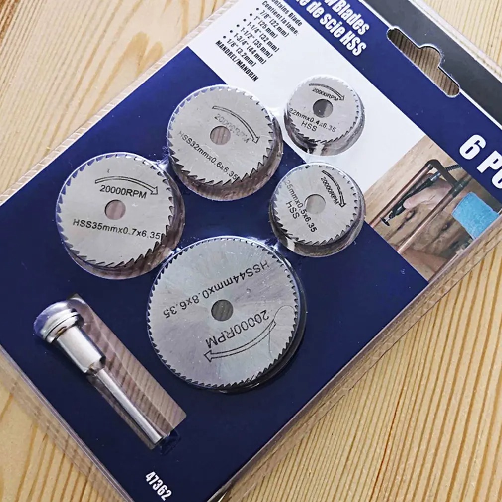 Cordless Rotary Tool Kit Accessories - Lame de scie circulaire HSS, outil