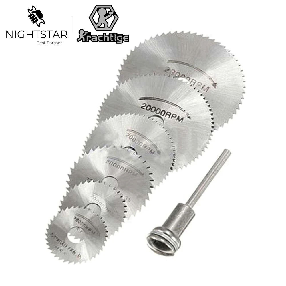Cordless Rotary Tool Kit Accessories - Mini lame de scie circulaire HSS,