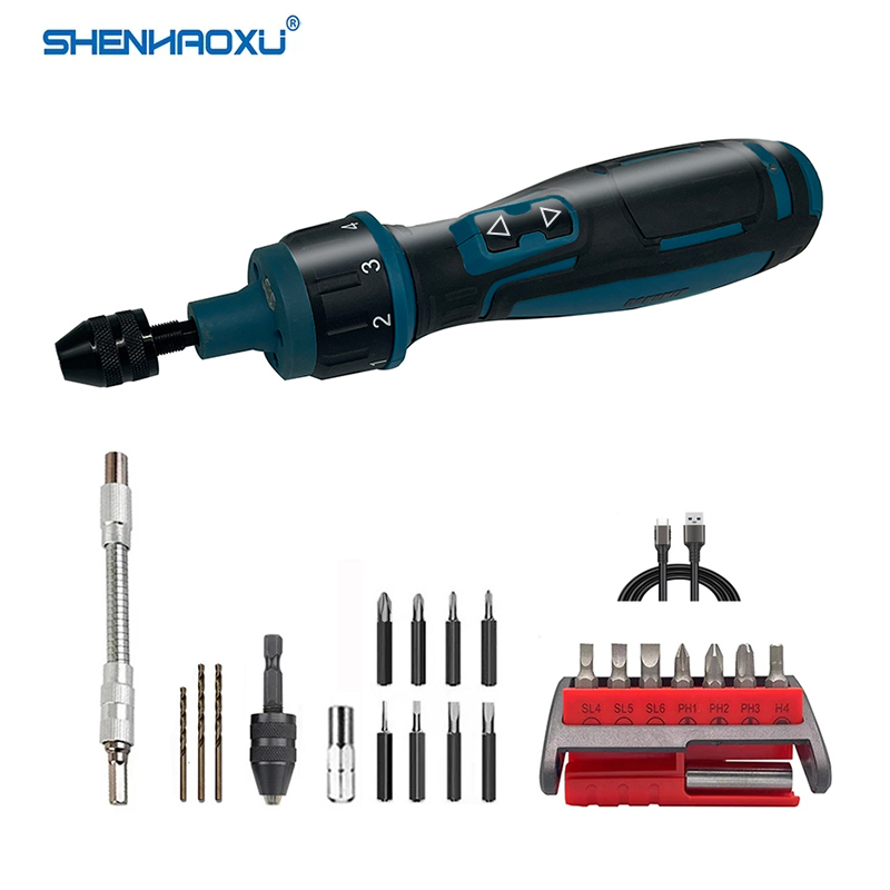 Electric Screwdriver Rechargeable Usb - Tournevis électrique sans fil aste, mini