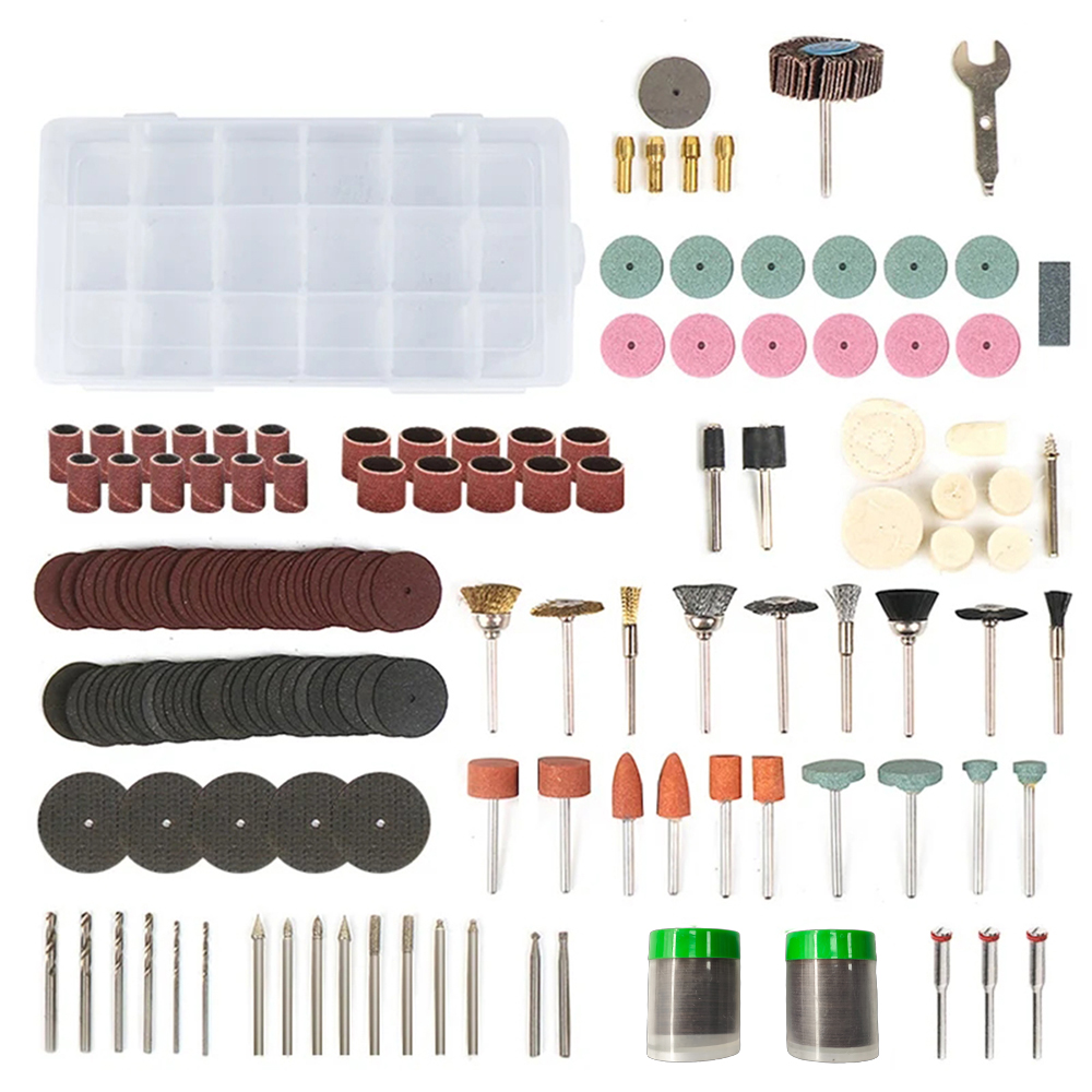 Cordless Rotary Tool Kit Accessories - Accessoires de gravure sur bois et