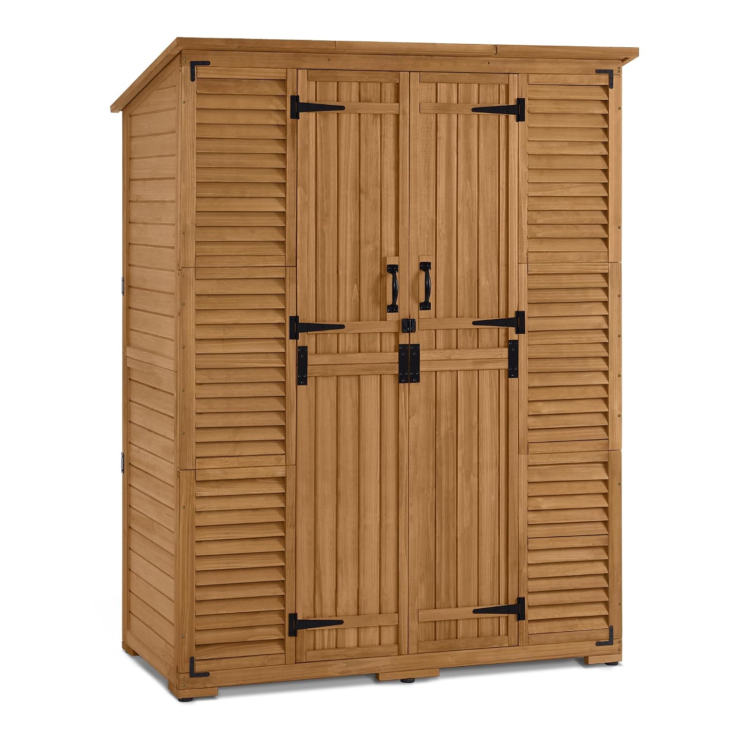Garden Tools - Armoire de rangement extérieure avec étagères