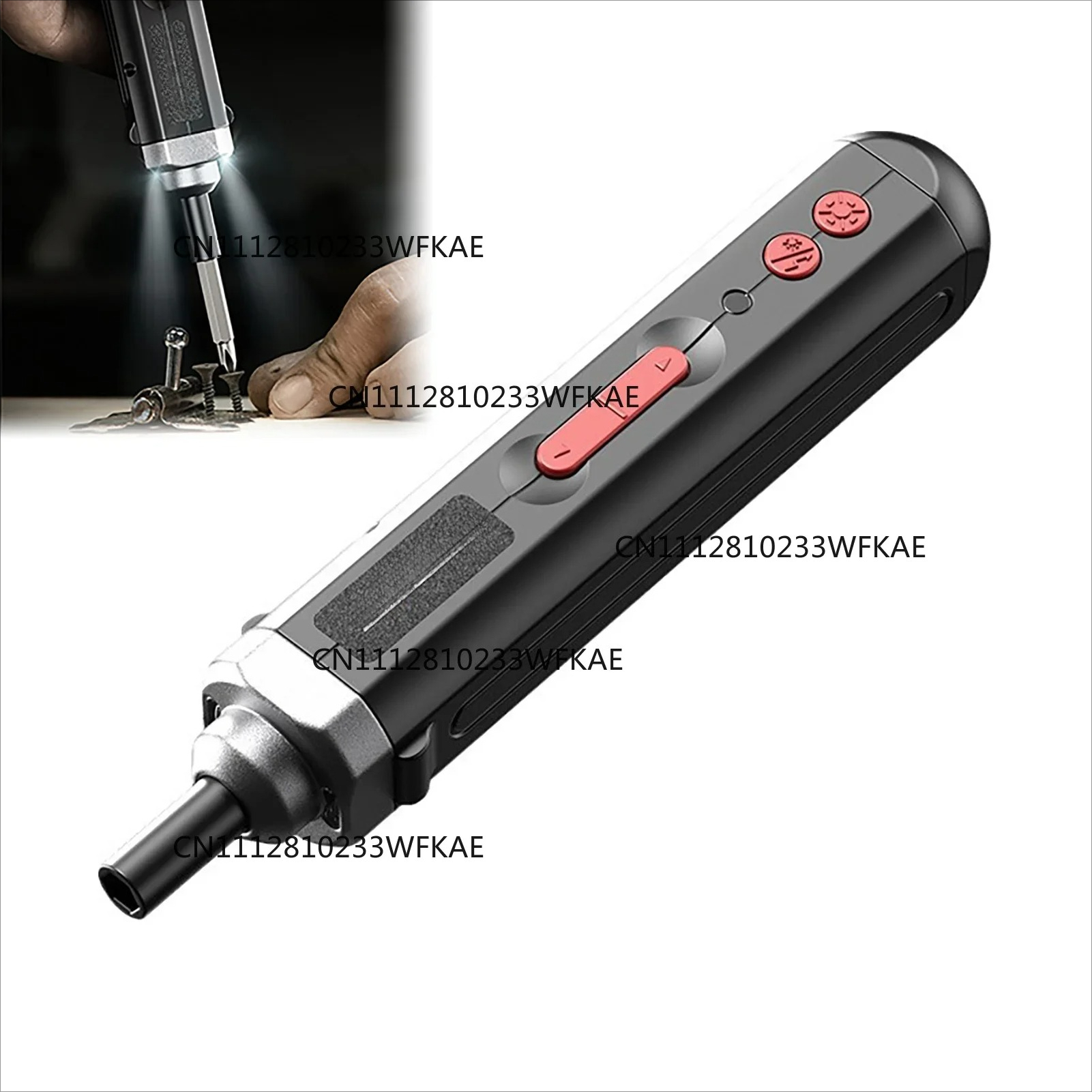 Electric Screwdriver Rechargeable Usb - Tournevis électrique, tournevis sans fil portatif,