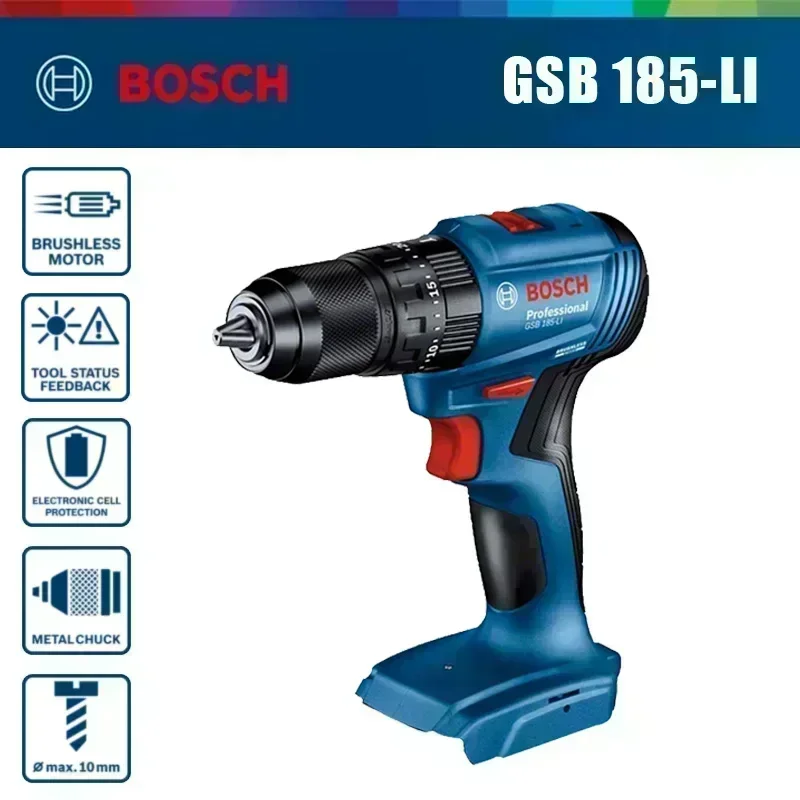 Perceuse à percussion sans fil - Brushless Cordless Electric Drill 18V avis et prix
