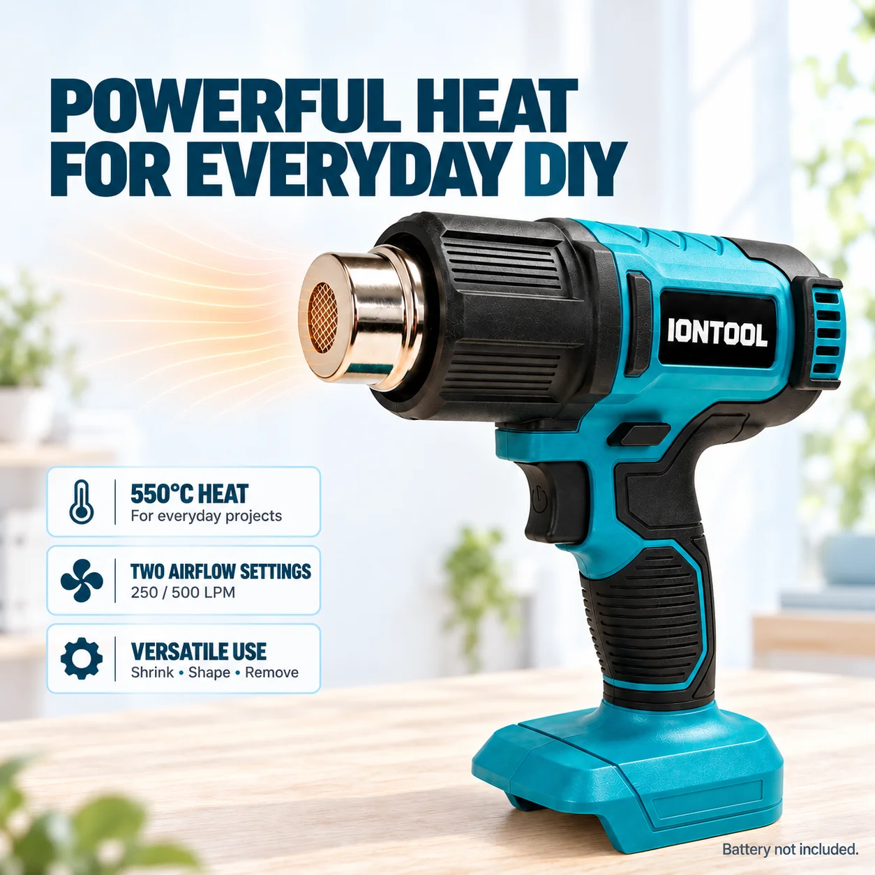 Pistolet thermique sans fil du - Cordless Heat Gun For Shrink Tubing avis et prix