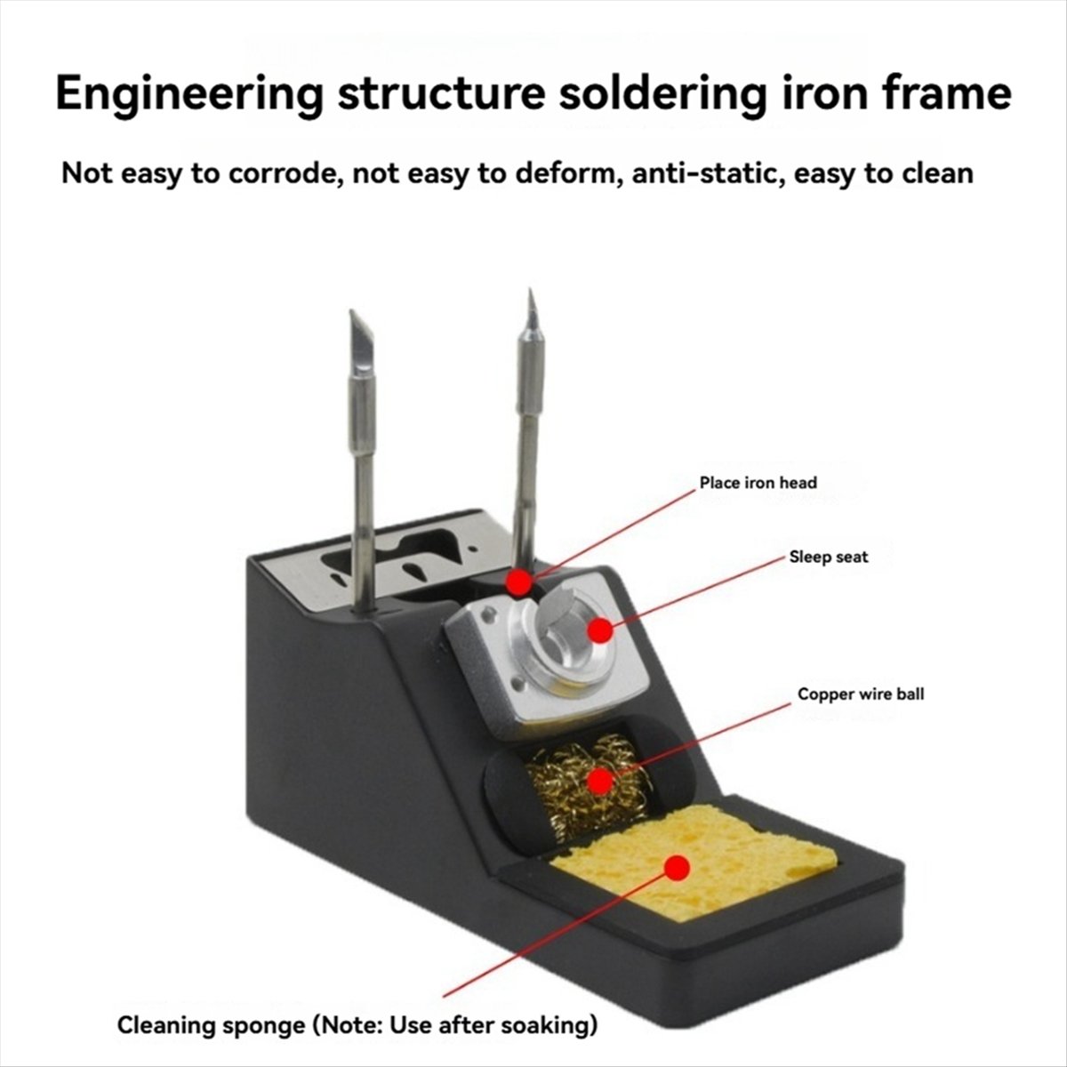 Support pour fer à souder avec - Power Tools avis et prix