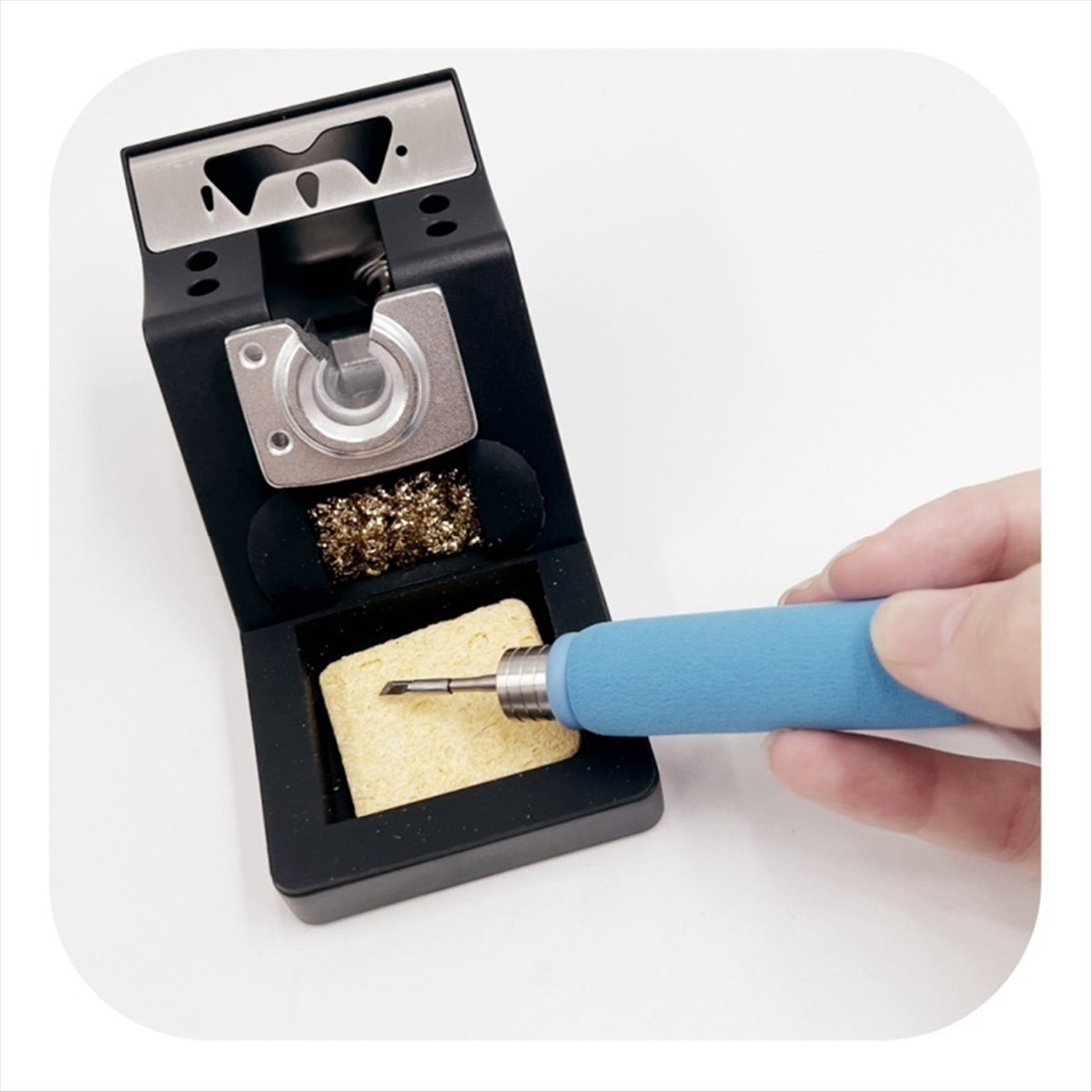 Support pour fer à souder avec - Power Tools avis et prix