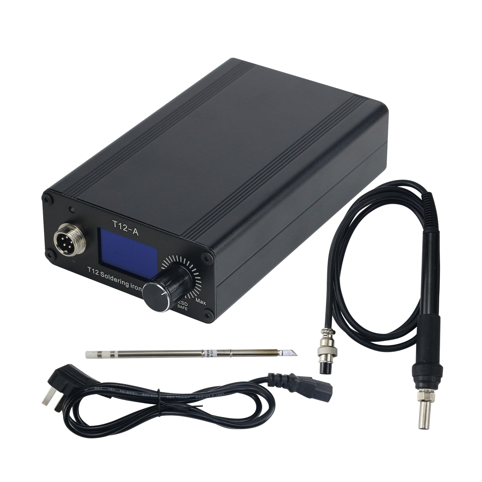 HamGeek T12-A 50-700 °   Stati - Digital Soldering Station T12 avis et prix