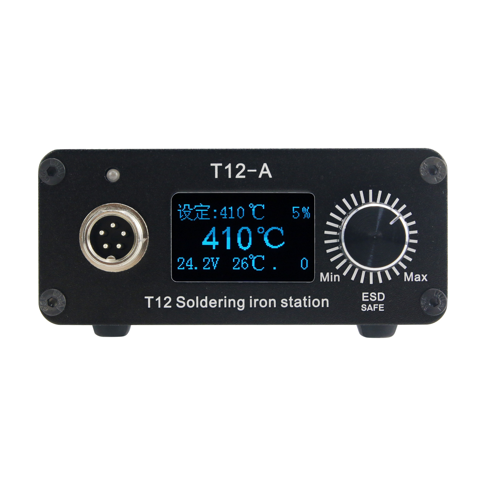 HamGeek T12-A 50-700 °   Stati - Digital Soldering Station T12 avis et prix