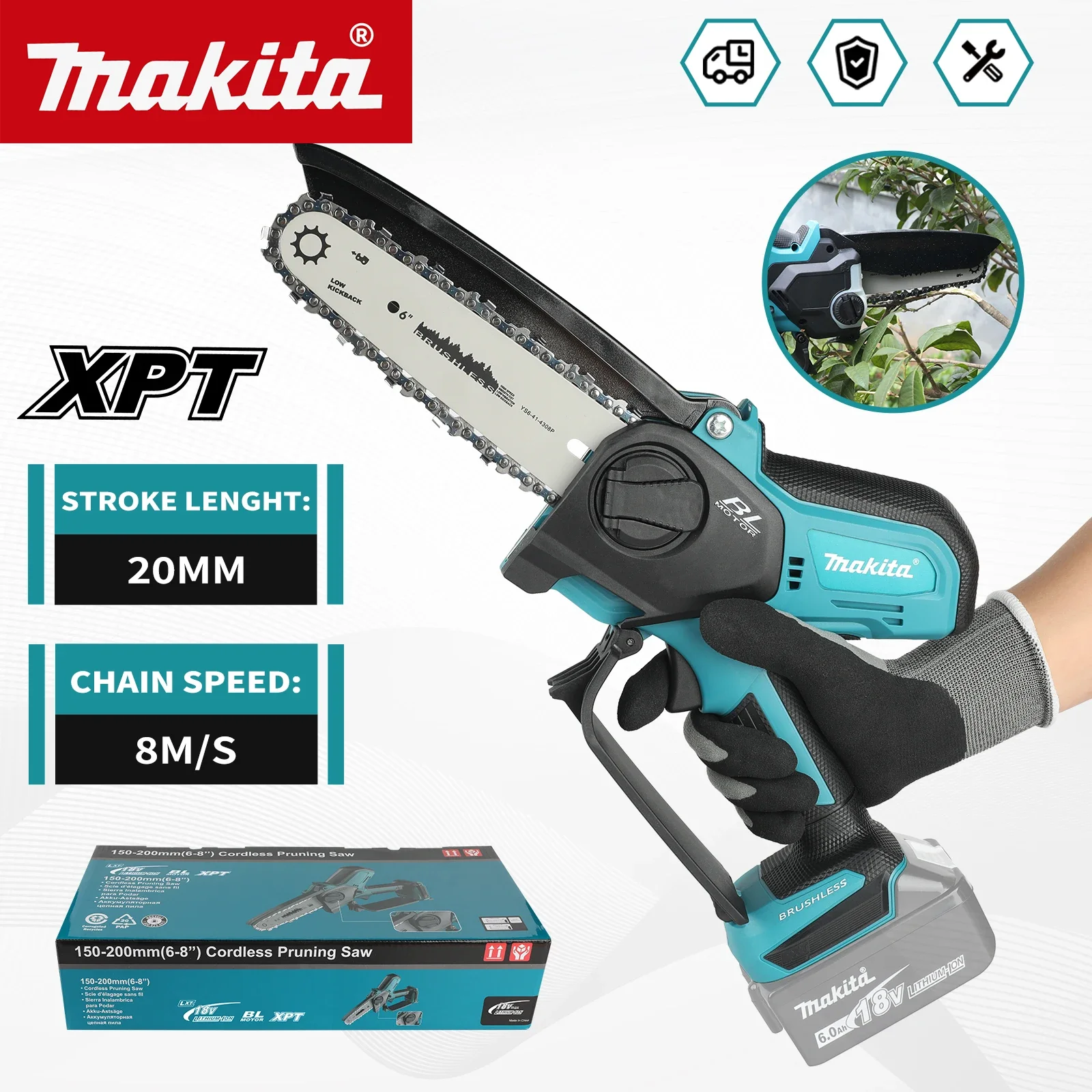 Makita UC286, tronçonneuse éle - Mini Electric Chainsaw 6 Inch avis et prix