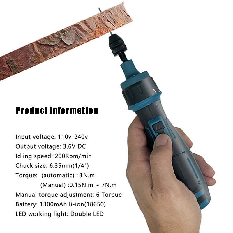 Tournevis électrique sans fil  - Electric Screwdriver Rechargeable Usb avis et prix