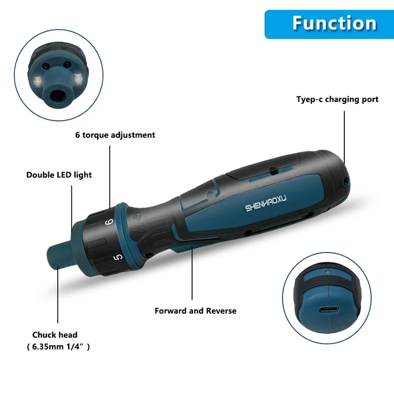 Tournevis électrique sans fil  - Electric Screwdriver Rechargeable Usb avis et prix
