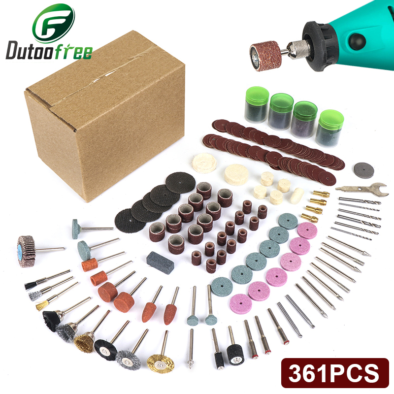 361 pièces/lot outils électriq - Cordless Rotary Tool Kit Accessories avis et prix