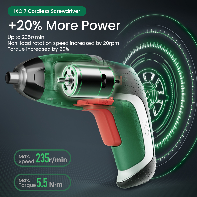 Tournevis sans fil Bosch IXO 7 - Electric Screwdriver Rechargeable Usb avis et prix